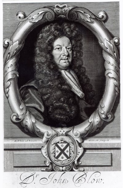 Portrait de John Blow (1649-1708) - Robert White